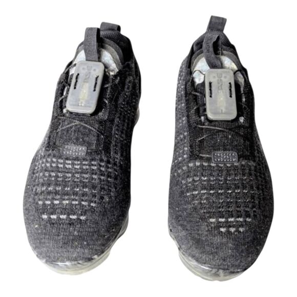NIKE Air VaporMax 2020 Flyknit 'Black Dark Grey' Running Shoes Size 5Y/W6.5 - Picture 4 of 11